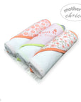 Mothers Choice Baby Hooded Towel & Washcloth Set - Sweet As A Peach