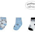Mothers Choice 3 Pack Inf Socks `Happy`