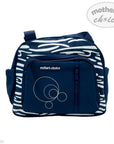MC MICROFIBRE 4PC DIAPER BAG - NAVY