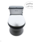 Mothers Choice Baby Potty with PVC Cushion Seat - Grey