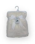 Mothers Choice Single Layer Sherpa Fleece Blanket Acru