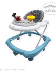 Mothers Choice Baby Walker with Music & Lights - Adjustable Activity Walker
