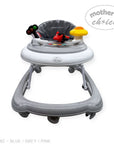 Mothers Choice Baby Walker with Music & Lights - Adjustable Activity Walker