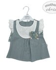 Mothers Choice Cotton Linen 2 Piece Set Summer Dip