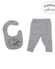 Mothers Choice 5-Piece Baby Gift Set - Grey Elephant