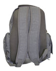 Mothers Choice Infants Linnen Diaper Backpack Grey