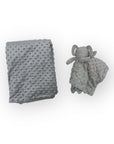 Mothers Choice Bubble Sherpa Receiver with Security Toy - Elephant Grey