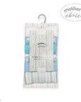 Mothers Choice 6 Pack Washcloth Set Blue Elie