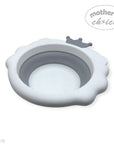 Mother's Choice Foldable Baby Bath Tub Set - Grey
