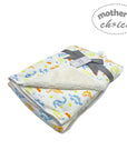 Mothers Choice Micromink Furlined Baby Blanket - Dinosaurs