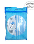 Mothers Choice 2 Pack Baby Flannel Receivers - Whale / Stripes