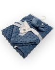 Mothers Choice Bubble Sherpa Receiver with Security Toy - Elephant Blue