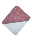 Mothers Choice Baby Bamboo Hooded Towel - Pink