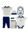 Mothers Choice Baby 8 Piece Gift Set - Tractor