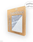 Bamboo hooded towel packaging with 'Mother's Choice' branding on a white background