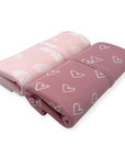 Mothers Choice Bamboo 2 Pack Jersey Wrap - Pink