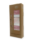 Mothers Choice Bamboo 3 Pack Facecloths Pink