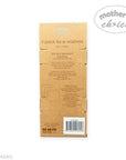 Cardboard packaging for 3-pack face washers with 'Mother's Choice' branding on a white background.