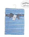 Mothers Choice Baby Blanket 100% Polyester - Blue Pattern