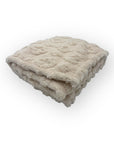Mothers Choice Single Layer Jacquard Blanket Acru