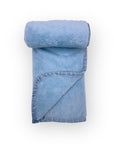 Mothers Choice Super Soft Coral Fleece Blanket & Pillow Set – Blue Bear