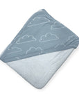 Mothers Choice Bamboo Hooded Towel Blue