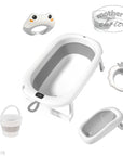 Mother's Choice Foldable Baby Bath Tub Set - Grey
