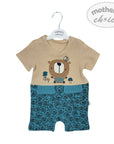 Mothers Choice Romper Waffle Petrol Green
