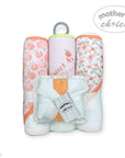 Mothers Choice Baby Hooded Towel & Washcloth Set - Sweet As A Peach