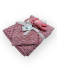 Mothers Choice Bubble Sherpa Receiver with Security Toy - Elephant Pink