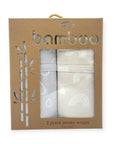 Pack of two bamboo jersey wraps in a cardboard box with 'Mother's Choice' branding.