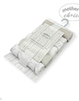 Mothers Choice 6 Pack Washcloth Set Grey Safari