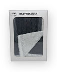 Mothers Choice Baby Sherpa Fleece Blanket - Navy
