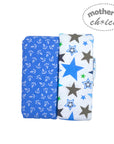 Mothers Choice 2 Pack Baby Flannel Receivers - Stars / Anchors