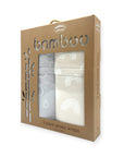Packaging of bamboo jersey wraps with 'Mother's Choice' branding on a white background