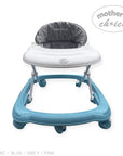 Mothers Choice Baby Walker with Music & Lights - Adjustable Activity Walker