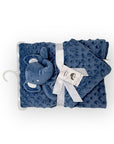 Mothers Choice Bubble Sherpa Receiver with Security Toy - Elephant Blue