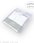 Clear plastic packaging with 'mother's choice' branding on a white background