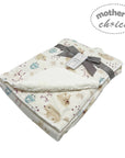 Mothers Choice Micromink Furlined Baby Blanket - Animals