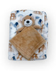 Mothers Choice Baby Dudu / Security Blanket - Bear