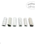Mothers Choice 6 Pack Washcloth Set Grey Safari