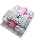 M/C TOWEL & FACECLOTH HELLO GIRL