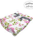 Mothers Choice Baby Blanket 100% Polyester - Pink Rose