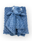 Mothers Choice Bubble Sherpa Receiver with Security Toy - Elephant Blue