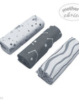 Mothers Choice 3 Pack Baby Flannel Receivers 100% Cotton - Stars