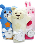 Mothers Choice Hooded Towel & Mitten Set