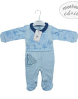 Mothers Choice Inf Boys 2 Piece Airforce Sailor Grower Set