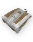 Mothers Choice Sherpa Fleece Blanket Brown