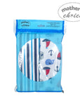 Mothers Choice 2 Pack Baby Flannel Receivers - Sailor / Stripe