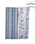 Mothers Choice 2 Pack Baby Flannel Receivers - Animals / Spots